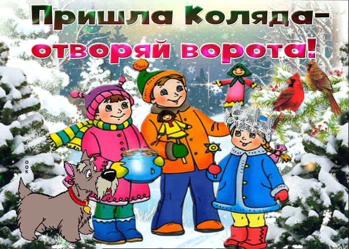 Картинка прикольная картинка коляда