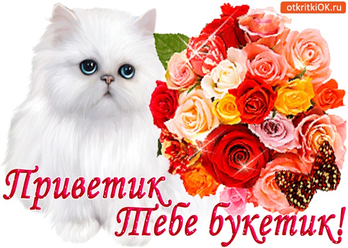 Картинка привет тебе букет