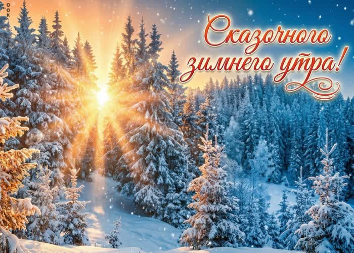 Picture пусть день будет таким же красивым, как снег.