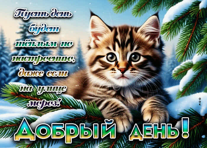 Picture пусть день будет теплым по настроению, даже если на улице мороз