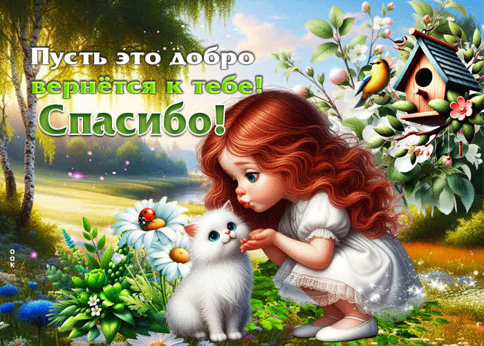 Picture пусть это добро вернется к тебе! спасибо