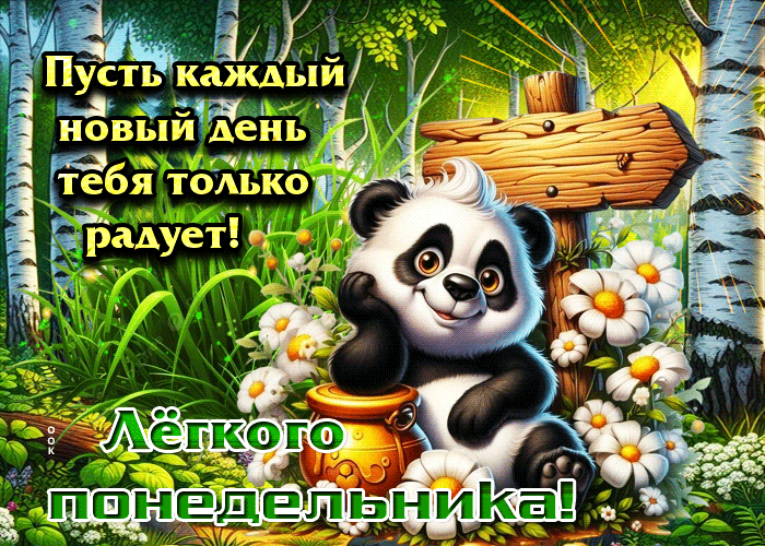 Picture пусть каждый день тебя только радует! легкого понедельника