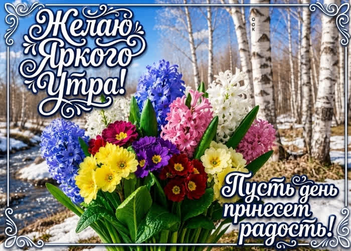 Postcard пусть каждый миг приносит вдохновение
