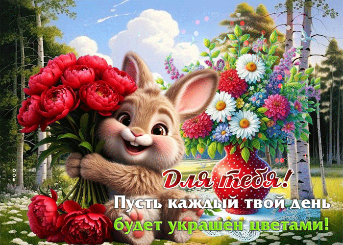 Picture пусть каждый твой день будет украшен цветами