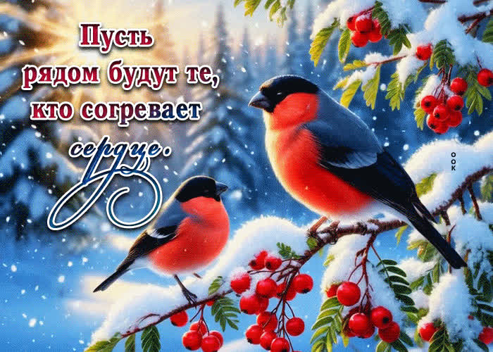 Postcard пусть рядом будут те, кто согревает сердце