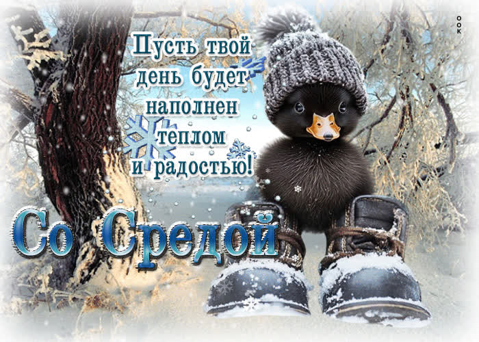 Postcard пусть твой день будет наполнен таплом и радостью!