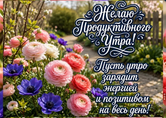 Picture пусть утро зарядит энергией и позитивом на весь день