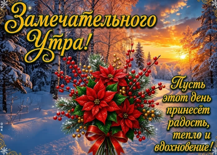 Postcard радости, тепла и вдохновения