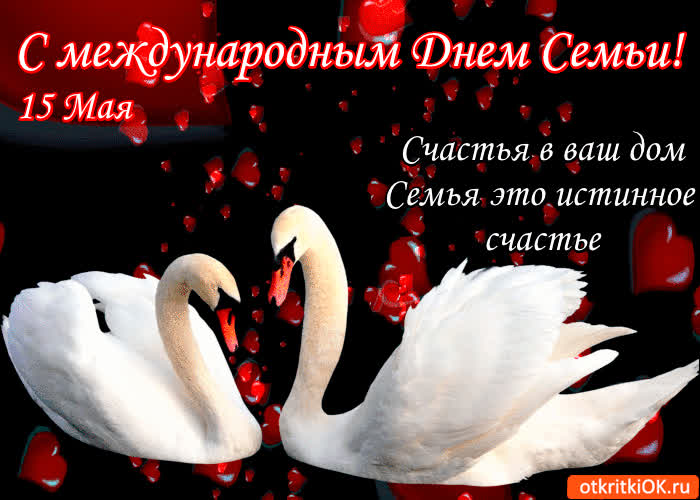 Картинка с международным днём семьи - семья это счастье