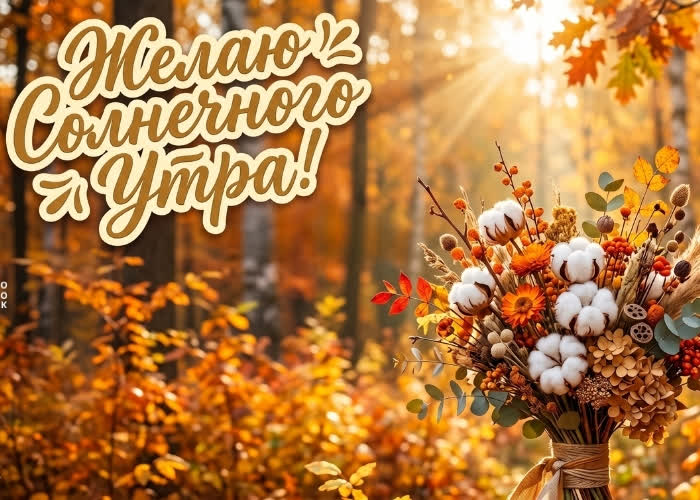 Postcard самому прекрасному человеку желаю доброго утра