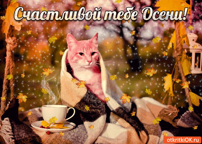 Картинка счастливой тебе осени!