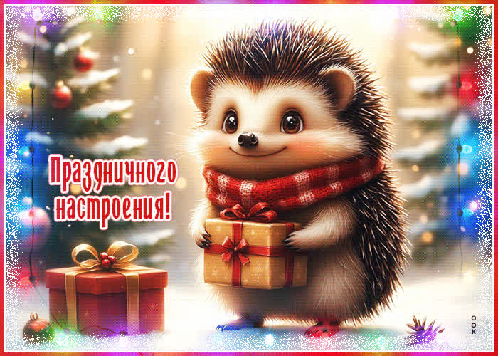 Picture снежная чудотворная гифка праздничного настроения