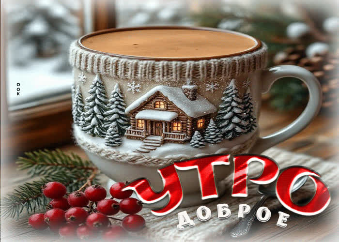 Picture снежная доброжелательная гифка утро доброе