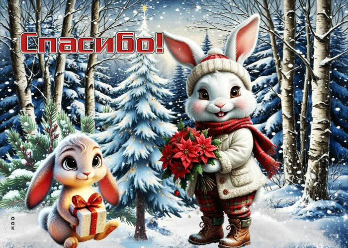 Picture снежная сказочная гифка спасибо