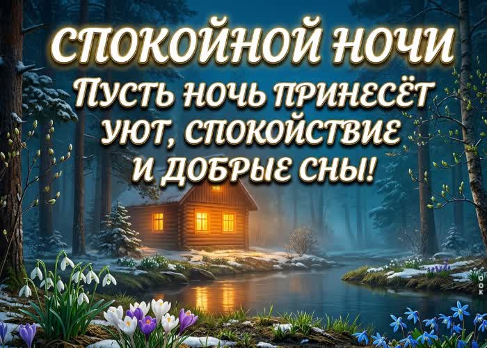 Picture тихого вечера и светлых мыслей перед сном.