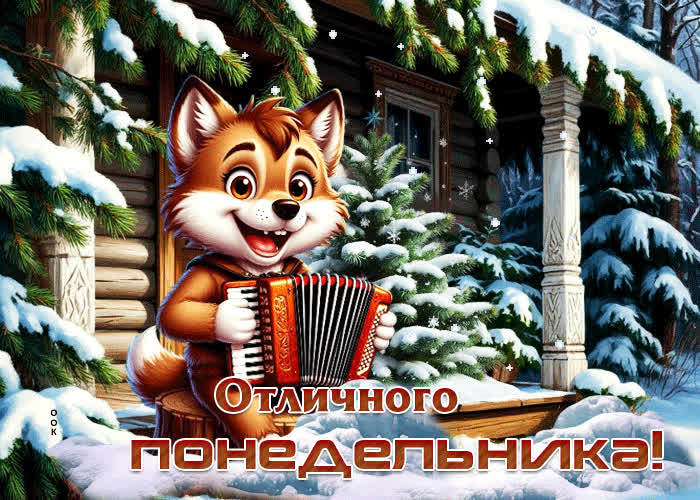 Picture тёпло-волшебная гифка отличного понедельника