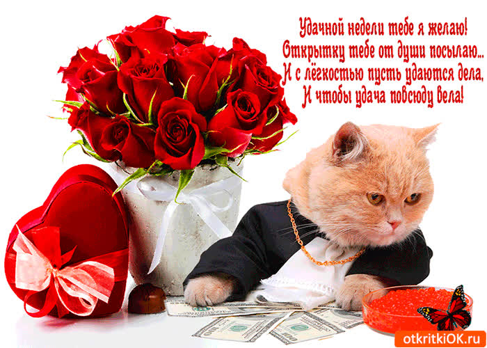 Картинка удачной недели тебе я желаю