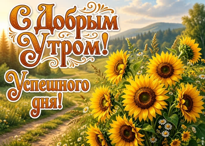 Postcard успешного дня желаю