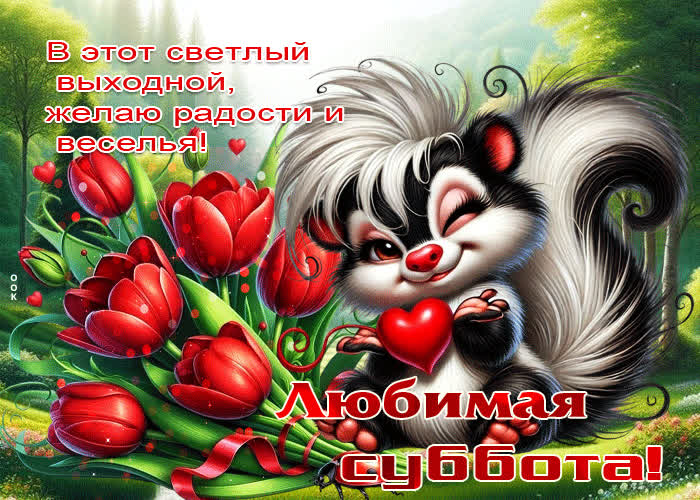 Picture в этот светлый выходной, желаю радости и веселья! любимая суббота