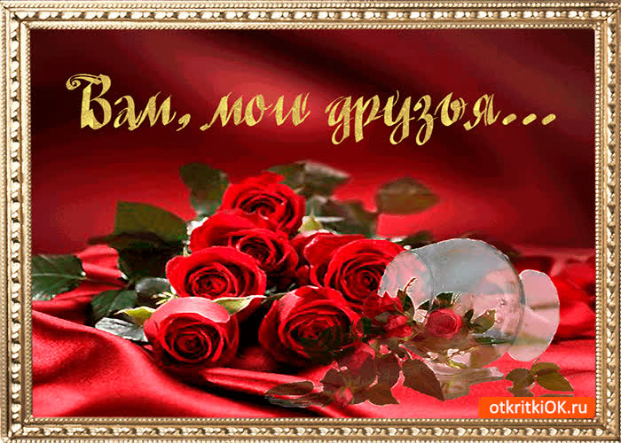Картинка вам мои друзья букет