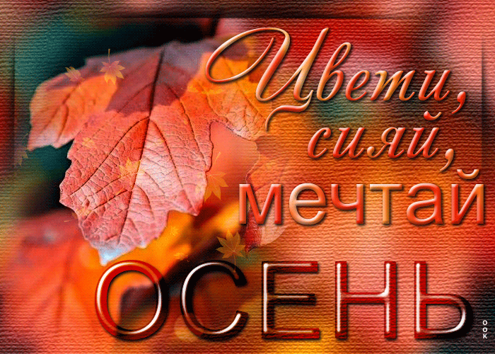 Picture вдохновляющая открытка цвети, сияй, мечтай