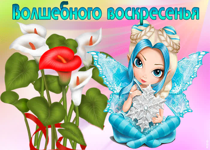 Картинка волшебного воскресенья