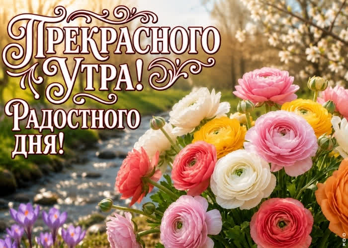 Postcard время проснуться и начать новый день с улыбки до ушей!