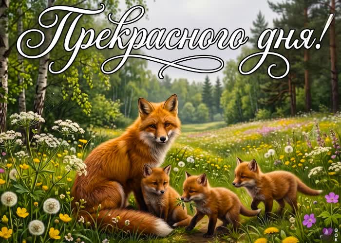 Postcard хорошего дня и море улыбок