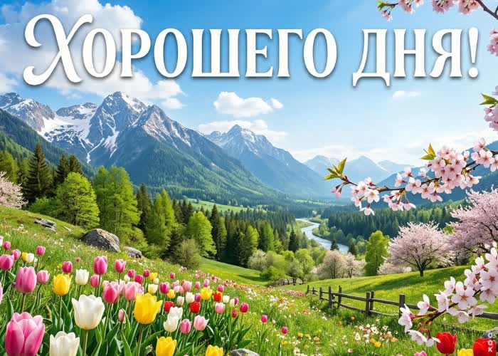 Postcard хорошего дня! пусть всё идёт легко и уверенно