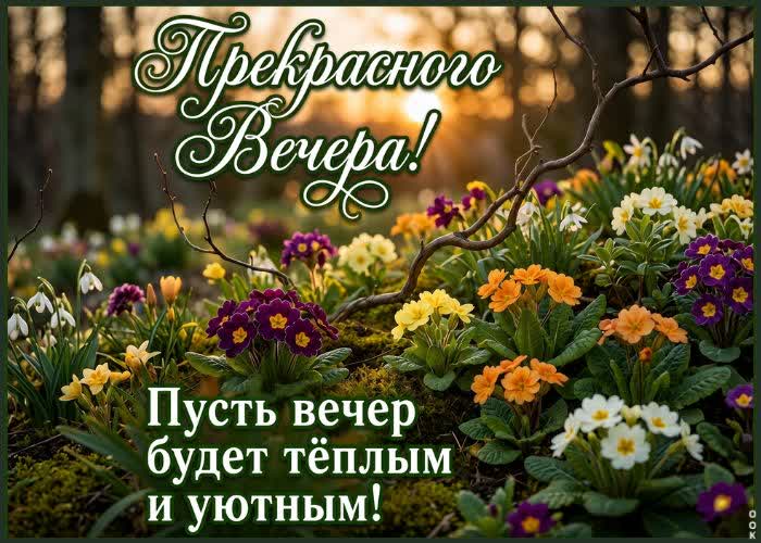 Picture хорошего вечера! желаю вам наслаждаться каждым моментом и находить радость в простых вещах