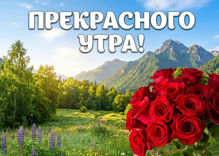 Postcard яркого утра и тёплого ветра!