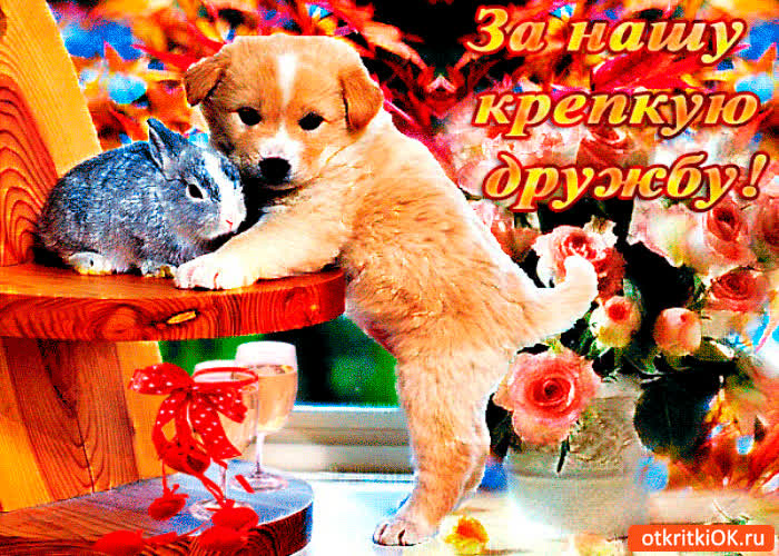 Картинка за нашу крепкую дружбу