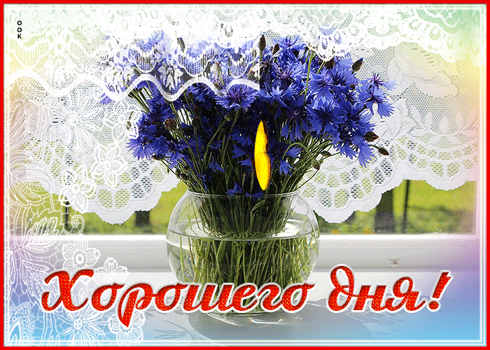 Postcard завораживающая и волшебная гиф-открытка хорошего дня
