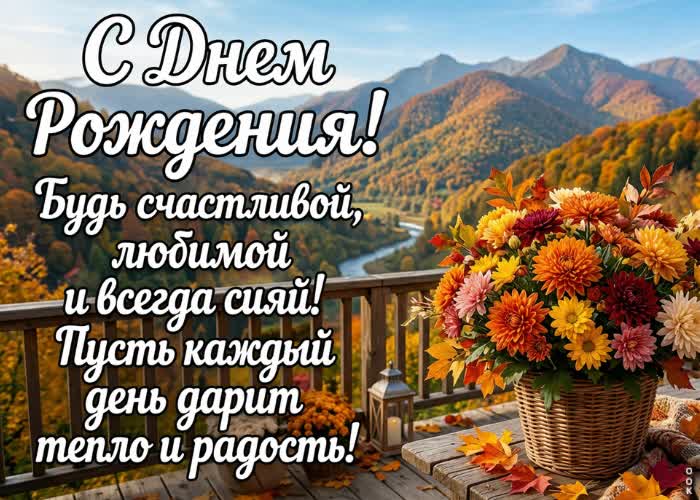 Postcard желаю красоты в душе, гармонии в сердце и счастья в жизни.