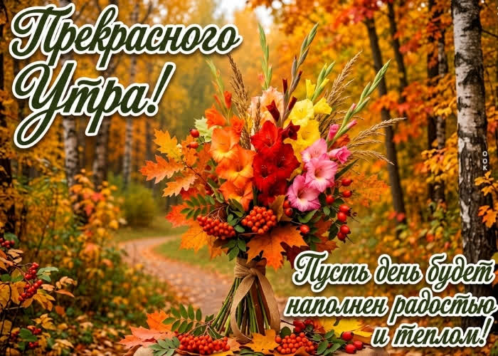 Postcard желаю радости и тепла каждый день
